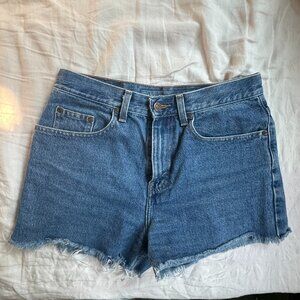Vintage Eddie Bauer denim shorts